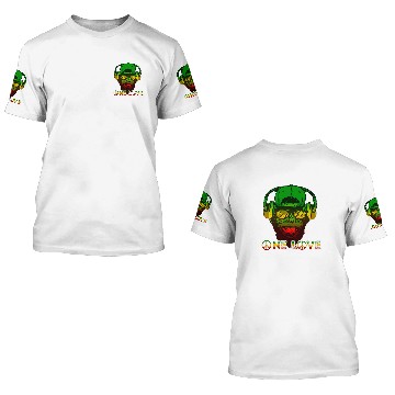 Discover Gorilla Pet Rasta Reggae Gorilla One Love Peace Reggaeton Monkey 3D T Shirts