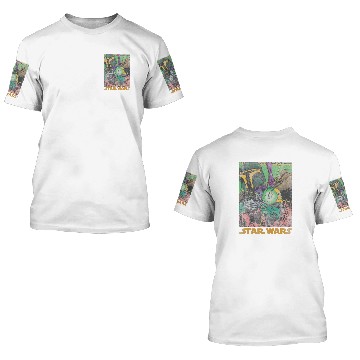 Discover Book Fun Star Wars Boba Fett vintages Comic 3D T Shirts