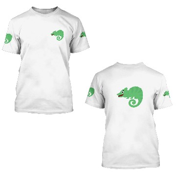 Discover Chameleon Pet 2 Baseball Tees 3D T Shirts