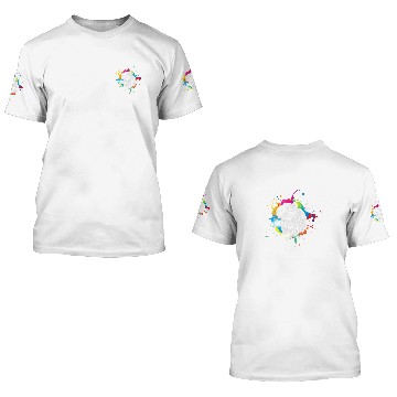 Discover Guinea Pig Pet Face Colorful Artwork Baseball Tees 3D T Shirts