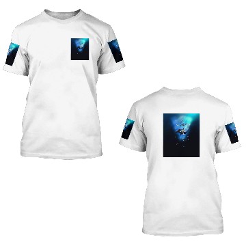 Discover Shark Pet Hammerhead Shark Underwater Ocean Baseball Tees 3D T Shirts