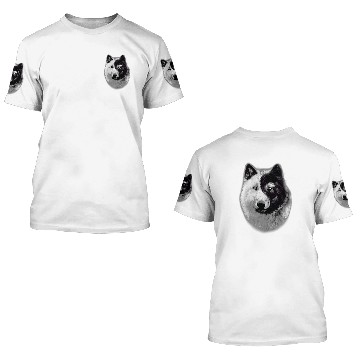 Discover Coyote Mammal Ying Yang White Black Zip 3D T Shirts