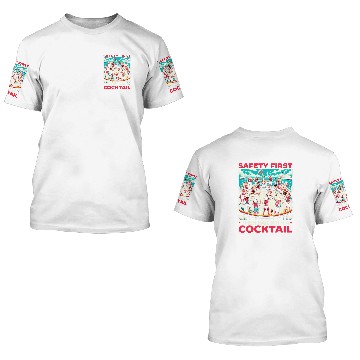 Discover Beer Fun Muster Drill Alcohol Drinker Drinking Beer Cruise Ship 4 3D T Shirts
