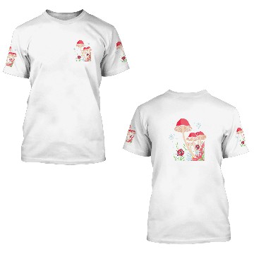 Discover Ladybug Cottagecore Insect Collector Entomologist Ladybug 3D T Shirts