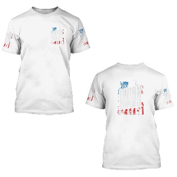 Discover Woodworker Job Union Carpenter Labor Day Skilled Union Worker Laborer 5 3D T Shirts