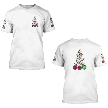 Discover Sport Bowling Pin Christmas Tree Bowling Presents Bowling ball 3D T Shirts