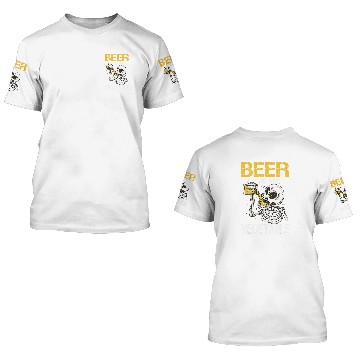 Discover Beer Fun Beer Is My Vegetable Funny Beer Drinking 3D T Shirts