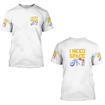 Discover Astronaut Job I Need Space Funny Astronomy Lovers 3D T Shirts