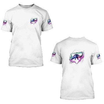 Discover Aesthetic Galaxy Brontosaurus Baseball Tees 3D T Shirts