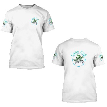 Discover Turtle Pet Cape Cod Tribal Turtle Baseball Tees 3D T Shirts