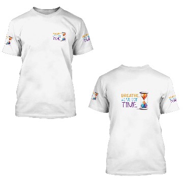Discover Mental Health Awareness Therapist Hourglass Sand Timer 3D T Shirts