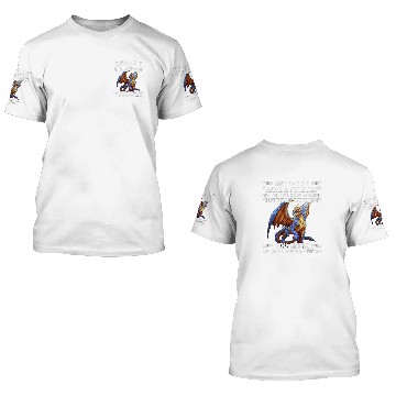 Discover Dragon Pet instead of have a nice day 3D T Shirts