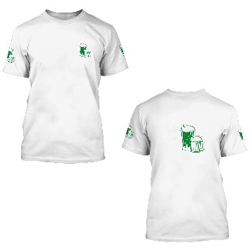 Discover Beer Fun Lets Day Drink Green Beer for St Patrick s Day Baseball Tees 3D T Shirts
