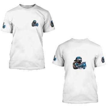 Discover Sloth Pet Chucks And Pearls Kamala Harris Obviously 1 3D T Shirts