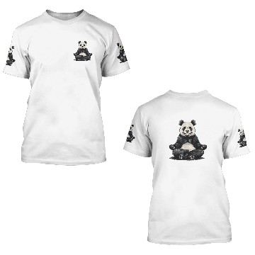 Discover Bear Pet Bear Meditation Spirituality Buddhist Hindu Zen Buddha 3D T Shirts