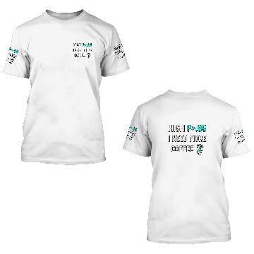 Discover Coffee Fun High P I Need More Coffee Data Statistics Computer Science 3D T Shirts