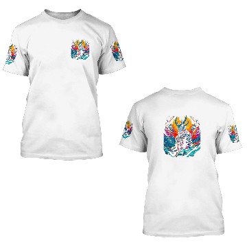 Discover Loki Norse Mythology Viking 3D T Shirts