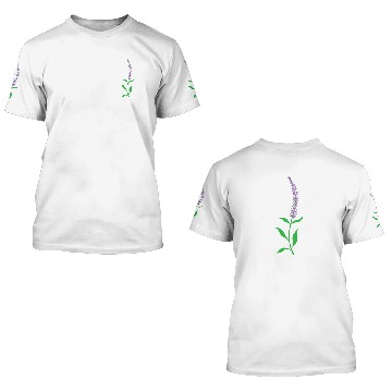 Discover Herb Lavender Plant Flower 3D T Shirts