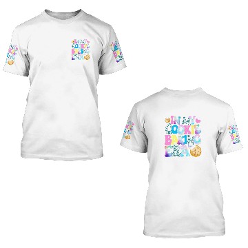 Discover Camping Life In My Cookie Baking Crew Era Baseball Tees 3D T Shirts