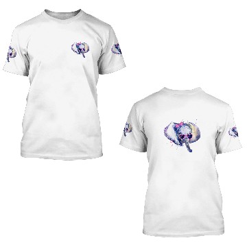 Discover Elephant Pet hand painted Elephant Zip 3D T Shirts
