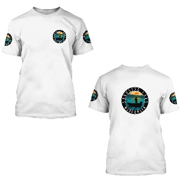 Discover Caroline Lake Wisconsin Fishing 3D T Shirts