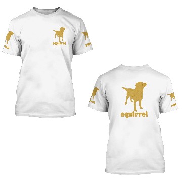 Discover Squirrel Pet Doug Squirrel Focus Baseball Tees 3D T Shirts