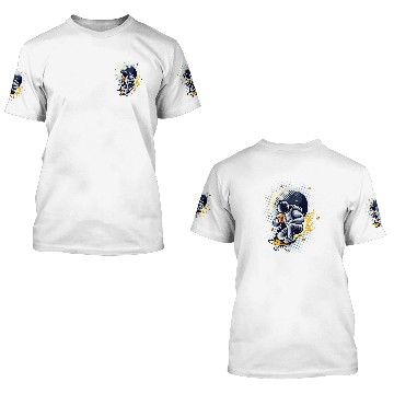 Discover Coffee Fun Astro Coffee Skate Baseball Tees 3D T Shirts