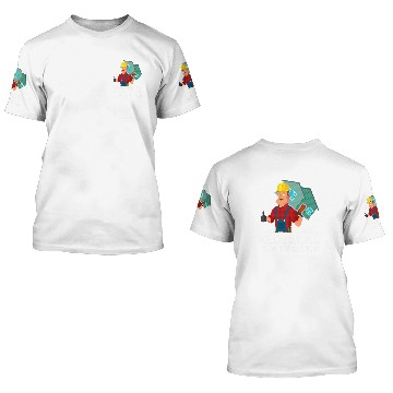 Discover Construction General Contractor Zip 3D T Shirts