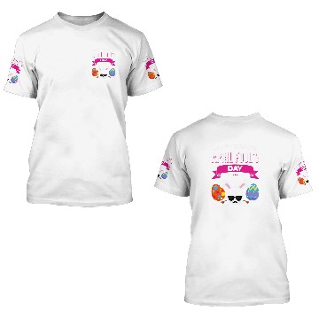 Discover Happy Easter April Fools Day Gift Easter 2018 Eggs 3D T Shirts