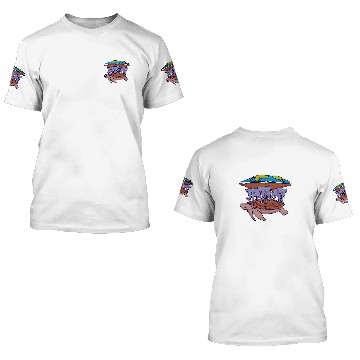 Discover Turtle Pet Flat Earth Turtle Funny Space Conspiracy Theory 3D T Shirts