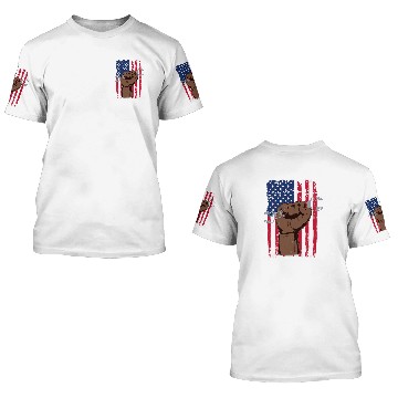 Discover Proud Skilled black african american worker labor day 3D T Shirts