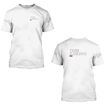 Discover Team Novak Djokovic 3D T Shirts