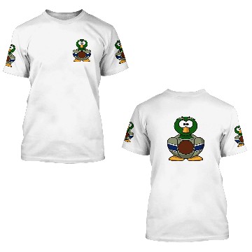 Discover Duck Pet Mallard Duck Cartoon 3D T Shirts