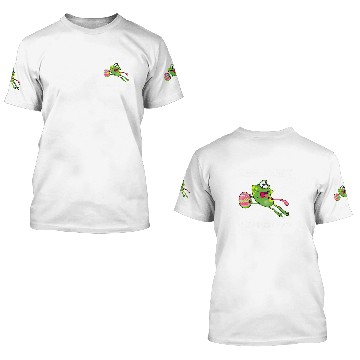 Discover Egg Hunt Champion 2024 Funny Frog Happy Easter Day Kids Zip 3D T Shirts