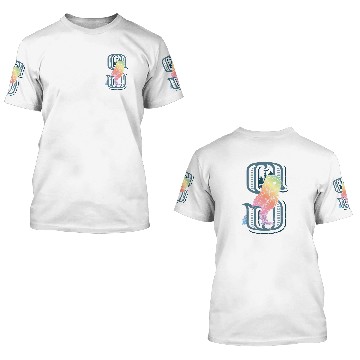 Discover Owl Pet Barn Owl Drawing with Monogram Letter S Baseball Tees 3D T Shirts
