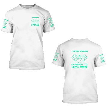 Discover Retro Gamer Gifts Funny Gaming Controller 3D T Shirts