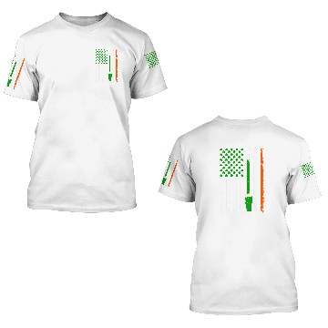 Discover Beer Fun Green Beer American Flag St Zip 3D T Shirts
