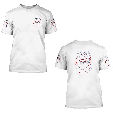 Discover Japanese samurai cat tattoo kawaii ninja cat 5 3D T Shirts