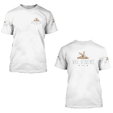 Discover Mountains France Hiking Outdoors Zip 3D T Shirts