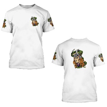 Discover Viking Nordic Snake Loki 3D T Shirts
