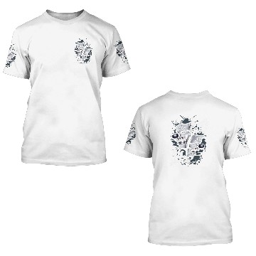 Discover Smile Now Cry Later Chicano Tattoo art 3D T Shirts