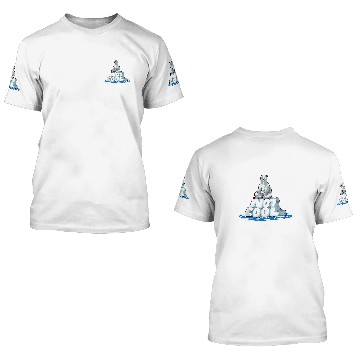 Discover Bear Pet Save Earth NOT COOL Melting Ice Polar Bear Global Warming 3D T Shirts