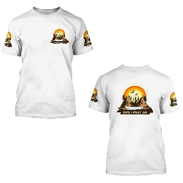 Discover The PNW is Calling Hiking Pacific Northwest Mountains Zip 3D T Shirts