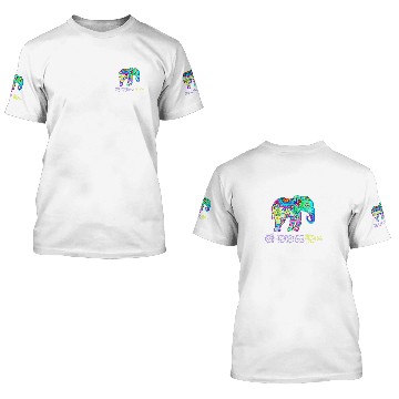 Discover Elephant Pet Choose Joy Elephant Mandala Inspirational Motivational 3D T Shirts