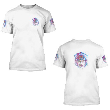 Discover Lion Pet Big cat face head lion 3D T Shirts