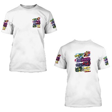 Discover Transformers Classic Characters Graffiti Panels Mashup 3D T Shirts