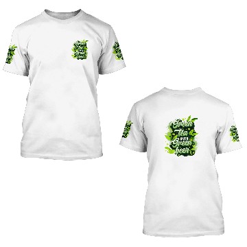 Discover Beer Fun Green Tea Over Green Beer St Patrick s Day Mindfulness 3D T Shirts