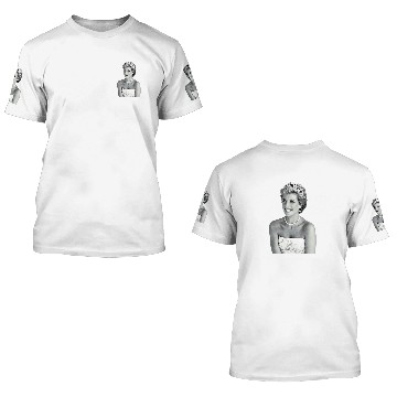 Discover Princess Diana 3D T Shirts