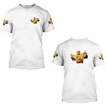 Discover Hulk Hogan Hulkamania 3D T Shirts Tribute