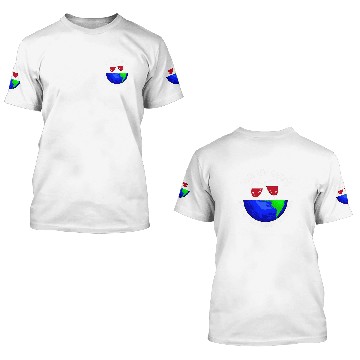 Discover Wines Fun Save Earth 3D T Shirts Only Wines Planet Earth Globe 3D T Shirts